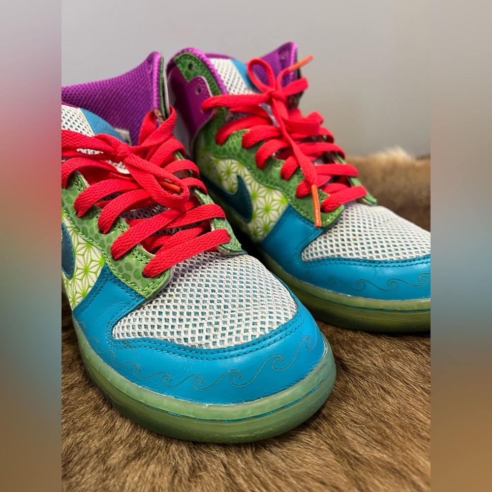 Nike Dunk High Skinny DB Doernbecher 2011 Warang Rare Limited Edition - Picture 6 of 15